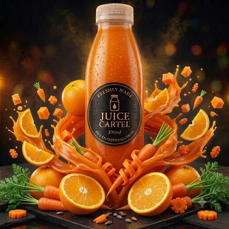 Orange + Carrot — Juice Cartel